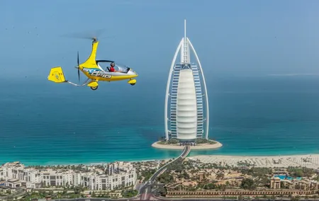 Gyrocopter Dubai Private flight for 20 minutes