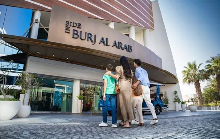 Dubai Burj Al Arab Guided Tour with High Tea Experience.
