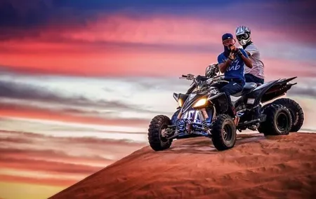 Ultimate Desert Experience Quad Bike, Sandboarding, Camel Ride