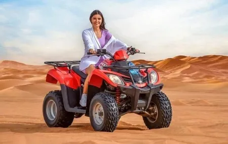 Lahbab Red Dunes Desert Safari with Quad Biking & BBQ