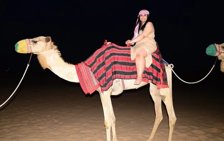 Camel Ride, Dune Bashing & Live Shows with BBQ Dinner in Dubai