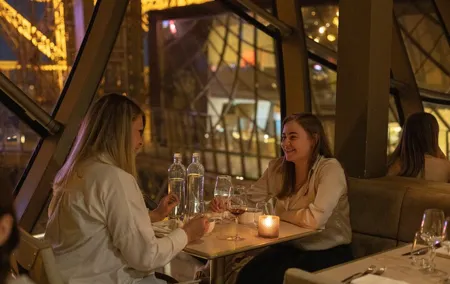 Paris Late Dinner at Eiffel Tower's Madame Brasserie Restaurant