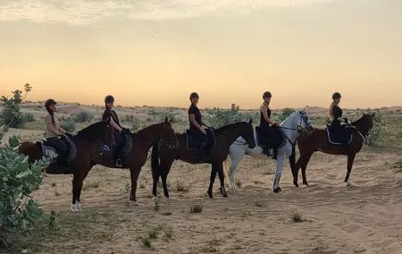 1 Hour Shared Desert Horse Riding Experience
