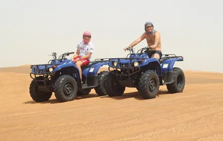 ATV Quad Bike Self-Drive in Dubai Desert Adventure