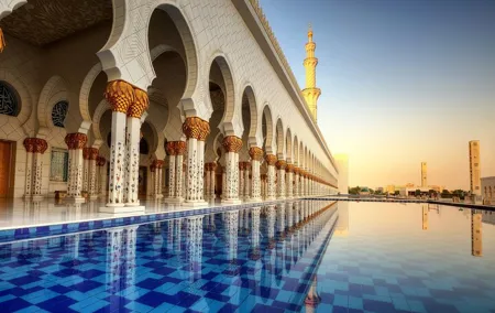 Abu Dhabi Mosque and Louvre Museum with Lunch from Dubai