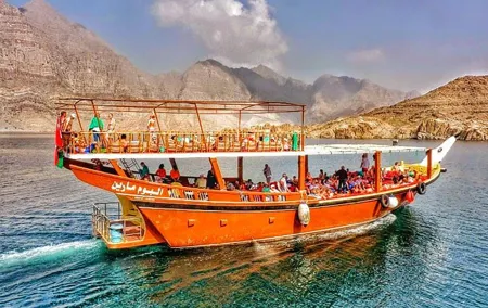 Full Day Musandam Dibba Cruise with Buffet Lunch and Snorkelling