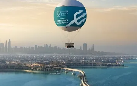 The Dubai Balloon At Atlantis WIth Optional Pick Up And Drop Off