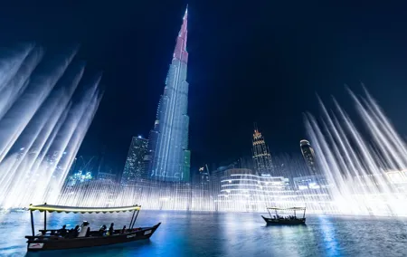 Dubai Fountain Show & Lake Ride Tickets with Transfers Option