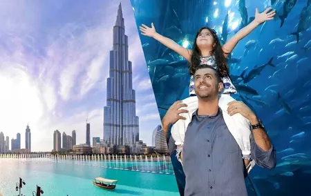 Burj Khalifa At The Top Dubai Aquarium and Underwater Zoo