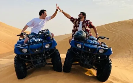 Morning Desert Safari with Camel Ride and Quad Bike