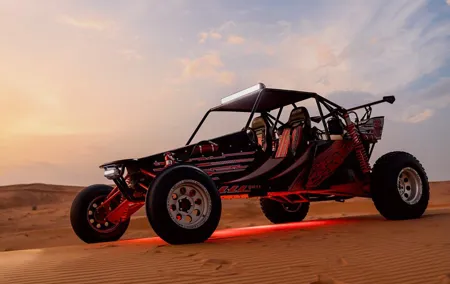 Dubai Dune Buggy Safari Tour in Red Dunes Options