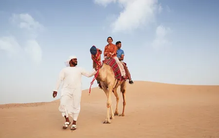 Desert Safari with BBQ dinner Camel Ride and Live Show