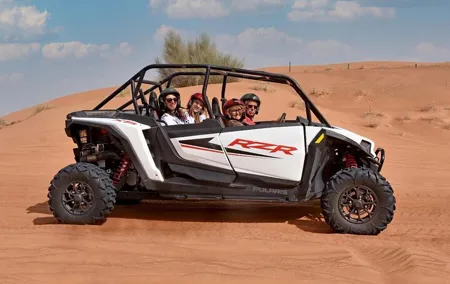 Dubai Premium Red Dunes Buggy Adventure with Camel & Sandboarding
