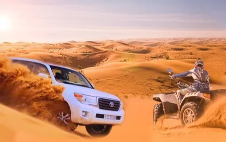 Dubai Red Dunes Safari, Camel Ride & Live BBQ