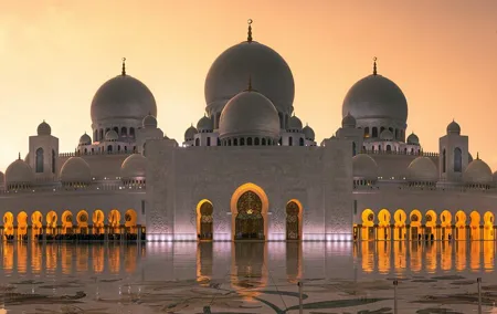 Dubai: Culture Tour of Abu Dhabi with Mosque and Qasr Al Watan