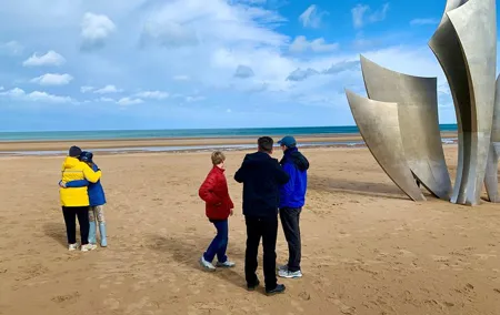 Normandy Battlefields D-Day Private Trip with VIP Services from Paris