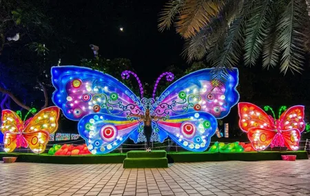 Dubai Glow Garden with Dinosaur Park