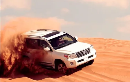 Desert Safari with Quad Bike, 4x4 Dune Bashing and Camel Ride