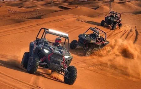 Thrilling Self Drive Dune Buggy Camel Trek, BBQ and Entertainment