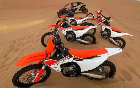 1-Hour KTM 450CC Dirt bike Desert Adventure Tours in Dubai