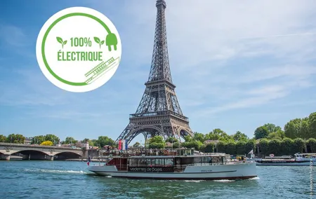 Seine River Guided Cruise with Snack Options by Vedettes de Paris