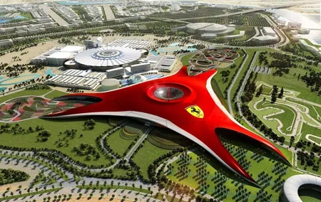From Dubai: Ferrari World Return Shared Transfer Service