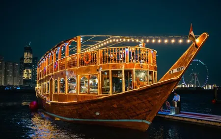 Dubai Dinner Cruise - Al Seef Creek