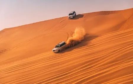 Dubai Desert Safari, Quad Bike, Camel Ride, and Buffet Dinner