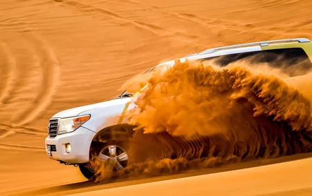Vip Red Dune Safari with 4x4 Pick/Drop,CamelRide,BBQ Dinner,Shows