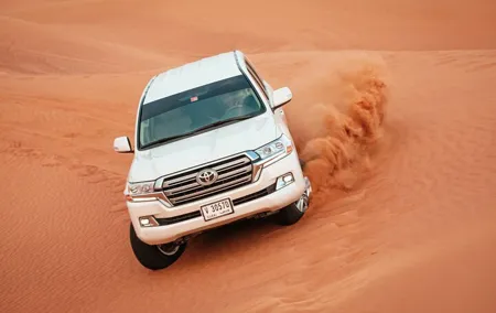 Evening Desert Safari with BBQ Dinner and Quad bike ride