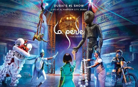 La Perle By Dragone Dubai Gold Tickets