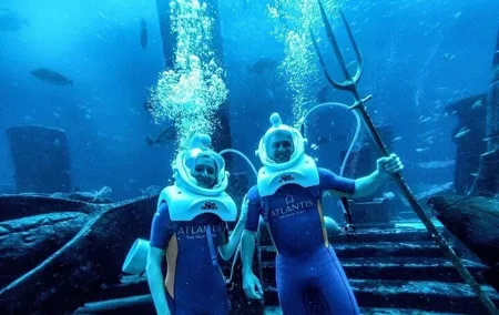 Dubai: Lost Chambers Aquarium in Atlantis with Optional Transport