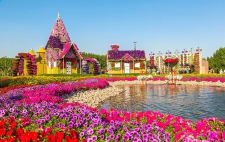 Miracle Garden Ticket With Optional Pick up and Drop off