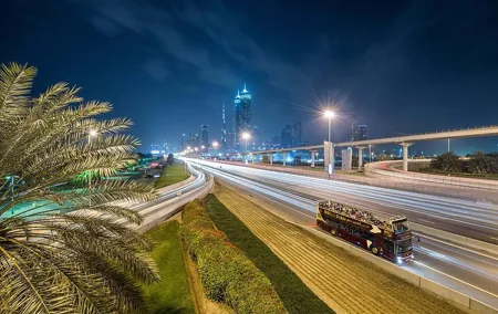 Big Bus Dubai Open Top Night Tour