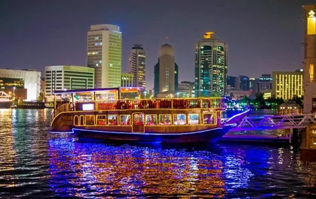 Dhow Cruise Marina Dinner With Transfer