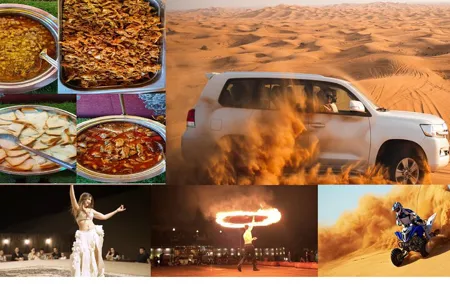 Dubai Desert safari with 4×4cars