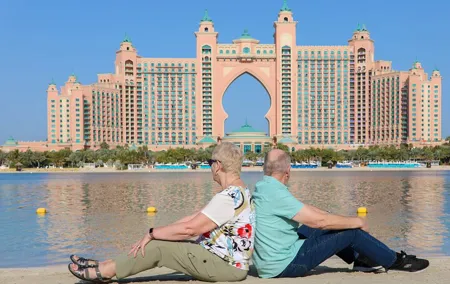Dubai: Inside Burj Al Arab & Blue Mosque Half-day City Tour