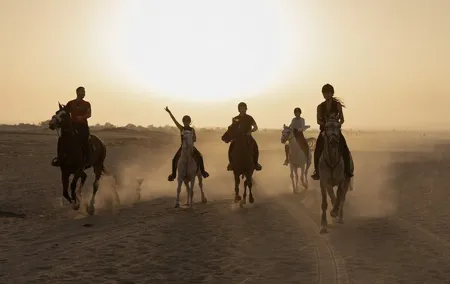 Dubai Desert Horseback Safari with Photoshoot