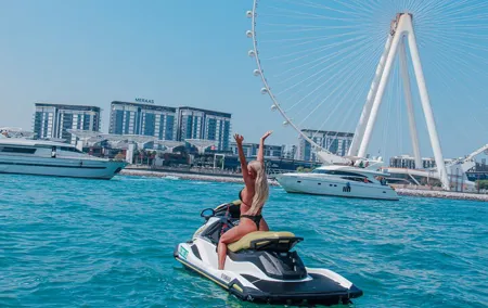 Jet ski Dubai 30 minute Guided Sightseeing Tour