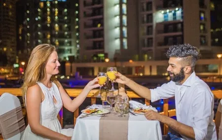 Sunset Luxury Marina Dinner Cruise from Dubai