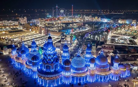 Global Village Entry Ticket with Private Transfer