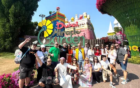 Dubai Miracle Garden & Global Village: Half-Day Guided Tour