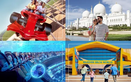 Visit To Ferrari World And Sheikh Zayed Mosque