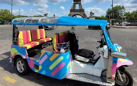 Paris with a Tuk Tuk - Private 3-Hour TukTuk Tour