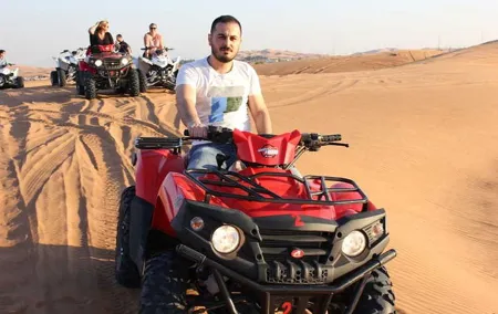 Quad Bike Safari in the Dubai Desert with BBQ Dinner