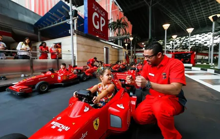 Ferrari World Entry Tickets from Dubai with Transfers from hotel