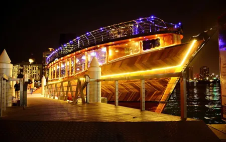 Dubai 5 Star Marina Dhow Cruise Dinner with Transfers