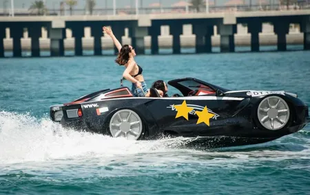 Jetcar Ride in Dubai With Optional Pickup and Drop off