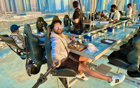 Dinner in the Sky -Dubai's Most Unique Dining - Transfer Optional
