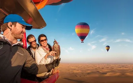 Dubai Hot Air Balloon Sunrise Sightseeing Ride